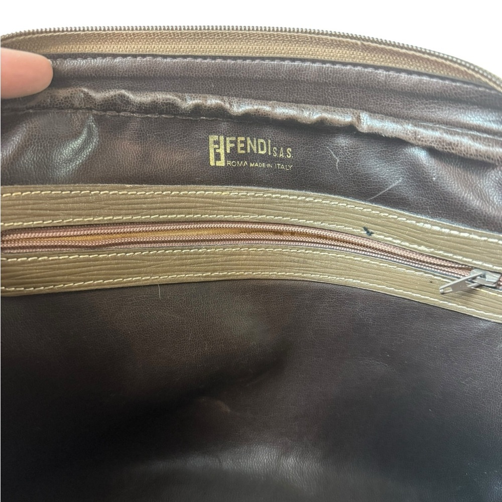 Fendi Vintage Zucchino FF Logo Crossbody - Picture 15 of 15